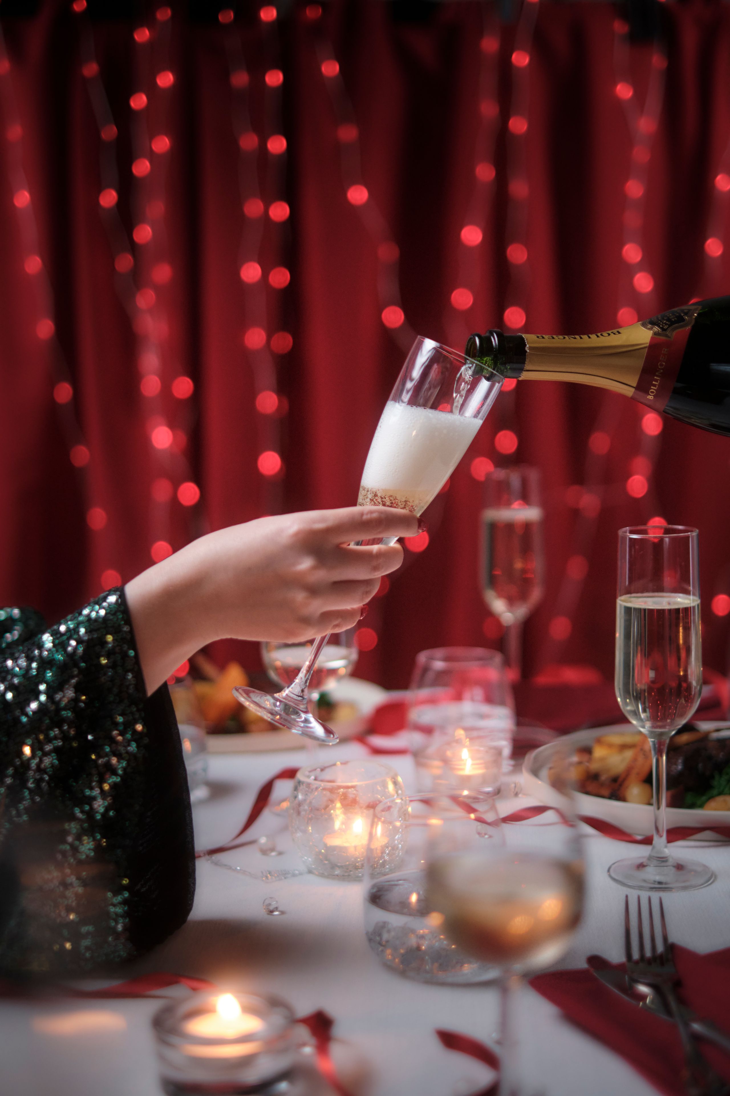 Pouring Champagne